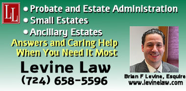 Law Levine, LLC - Estate Attorney in Pottsville PA for Probate Estate Administration including small estates and ancillary estates